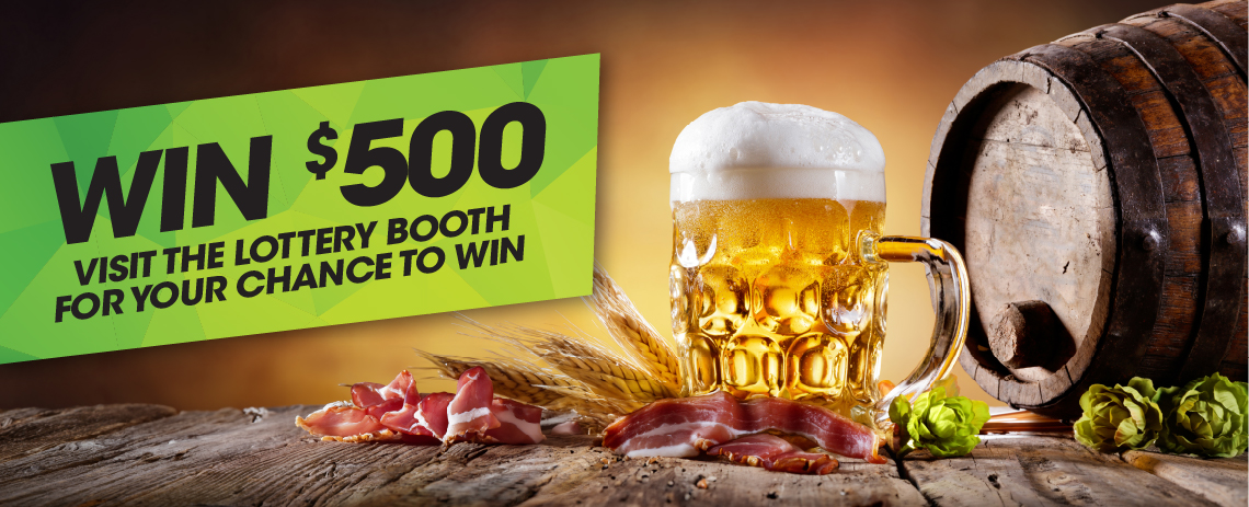 Win $500 - Craft Brew & Bacon Festival