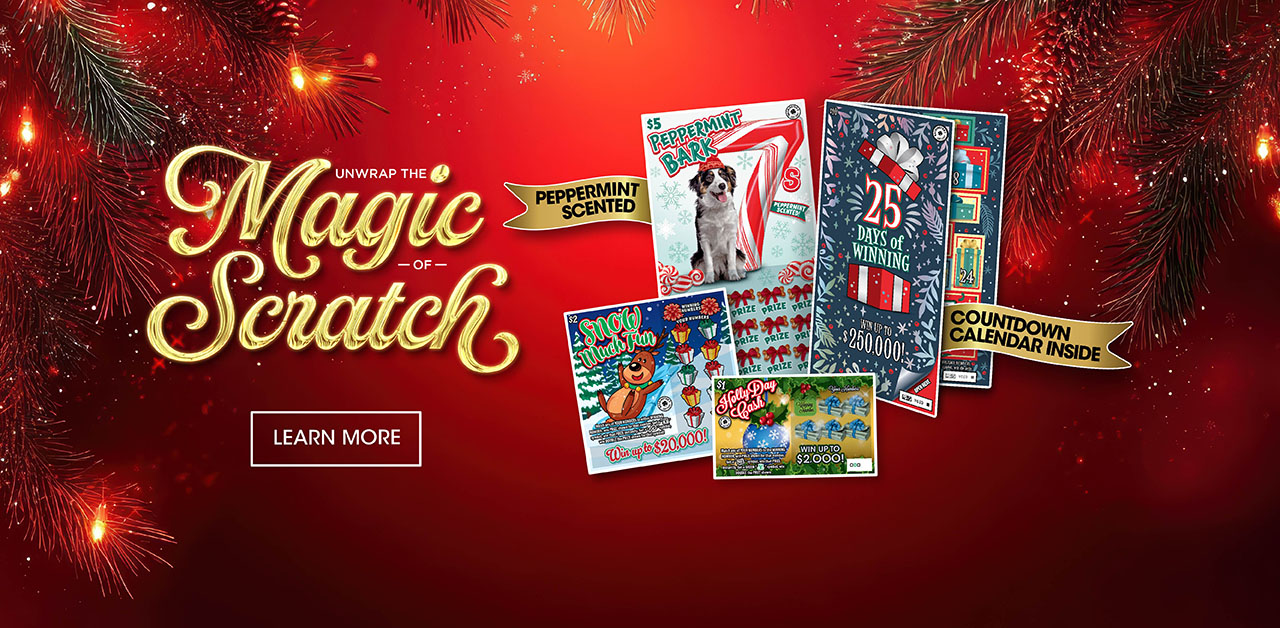 Unwrap the Magic of Scratch. Jackpot for large screens.