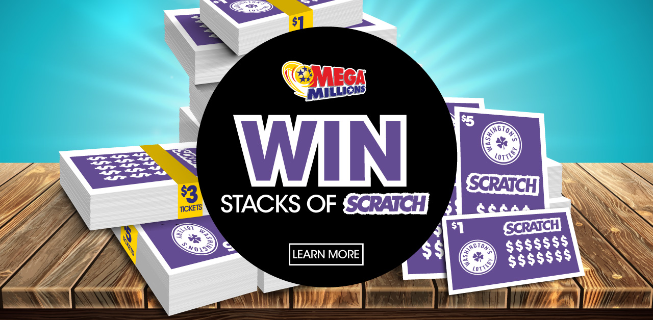 Mega Millions Win Stacks of Scratch Learn More Jackpot for large screens.
