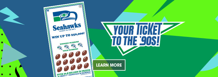 Seahawks Scratch. Your Ticket to the '90s! Learn More.