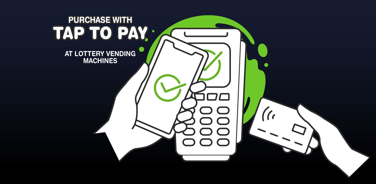 Debit Keypad with Phone and Card Tapping to Pay. Jackpot for large screens.