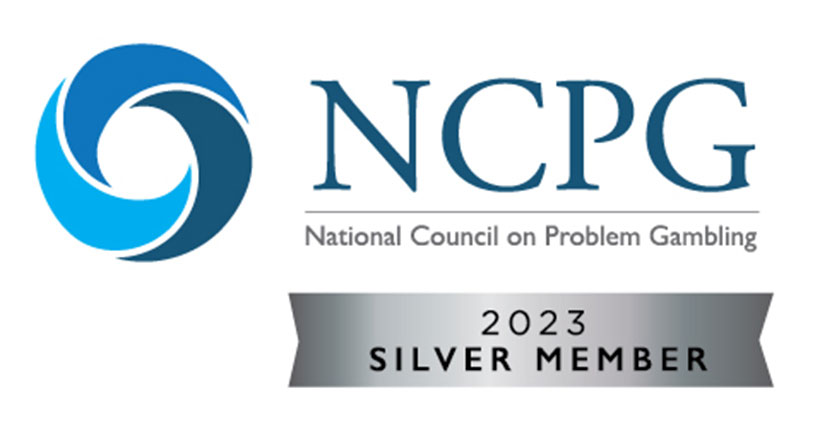 National Council on Problem Gamblinge 2023 Silver Member.